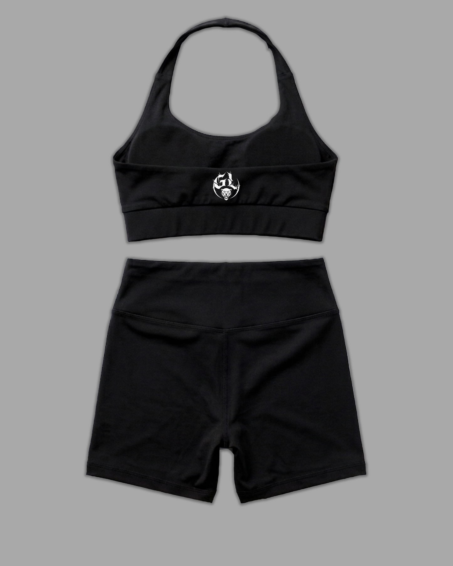 GL BLACK SPORTS BRA & SHORTS