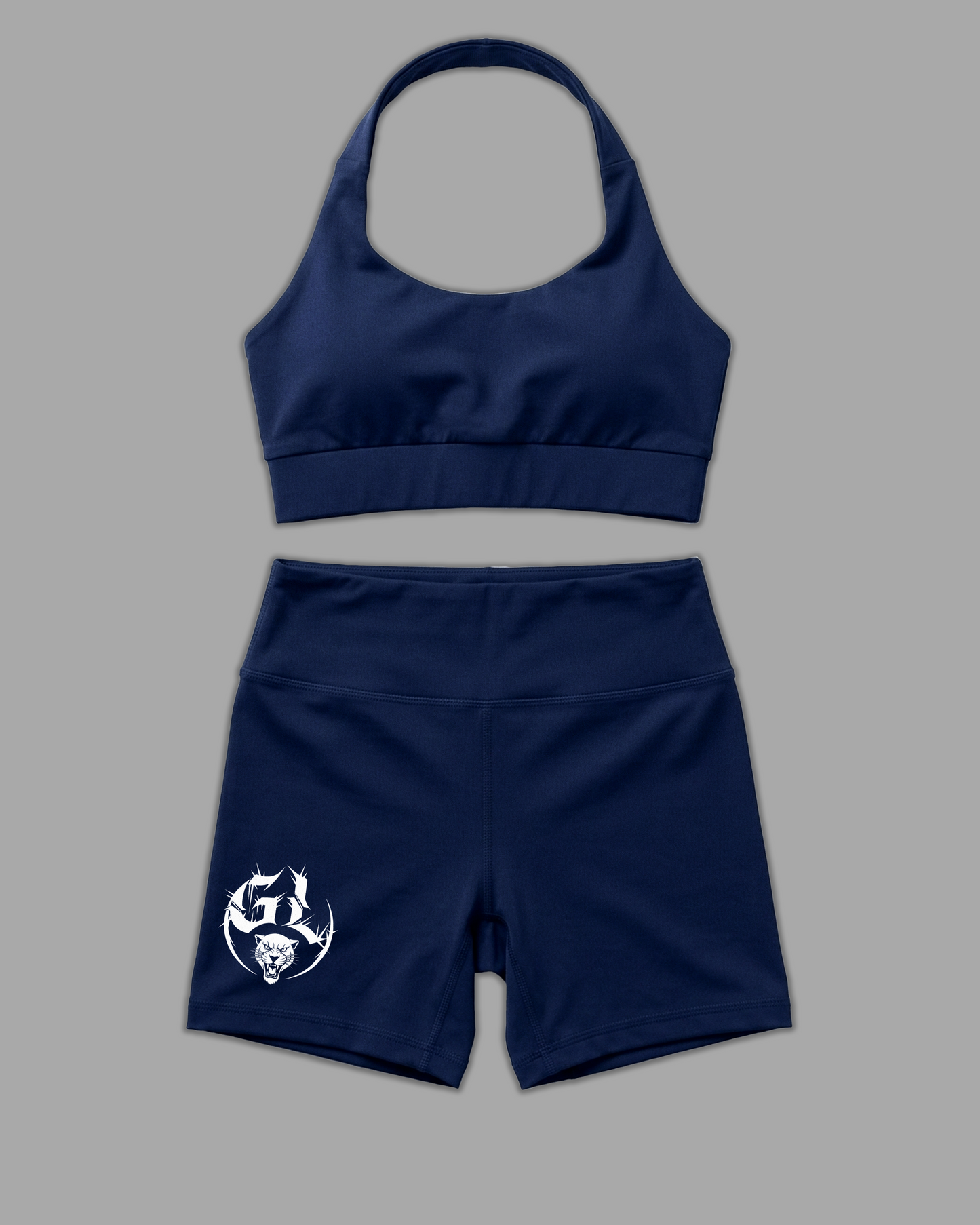 GL BLUE SPORTS BRA & SHORTS