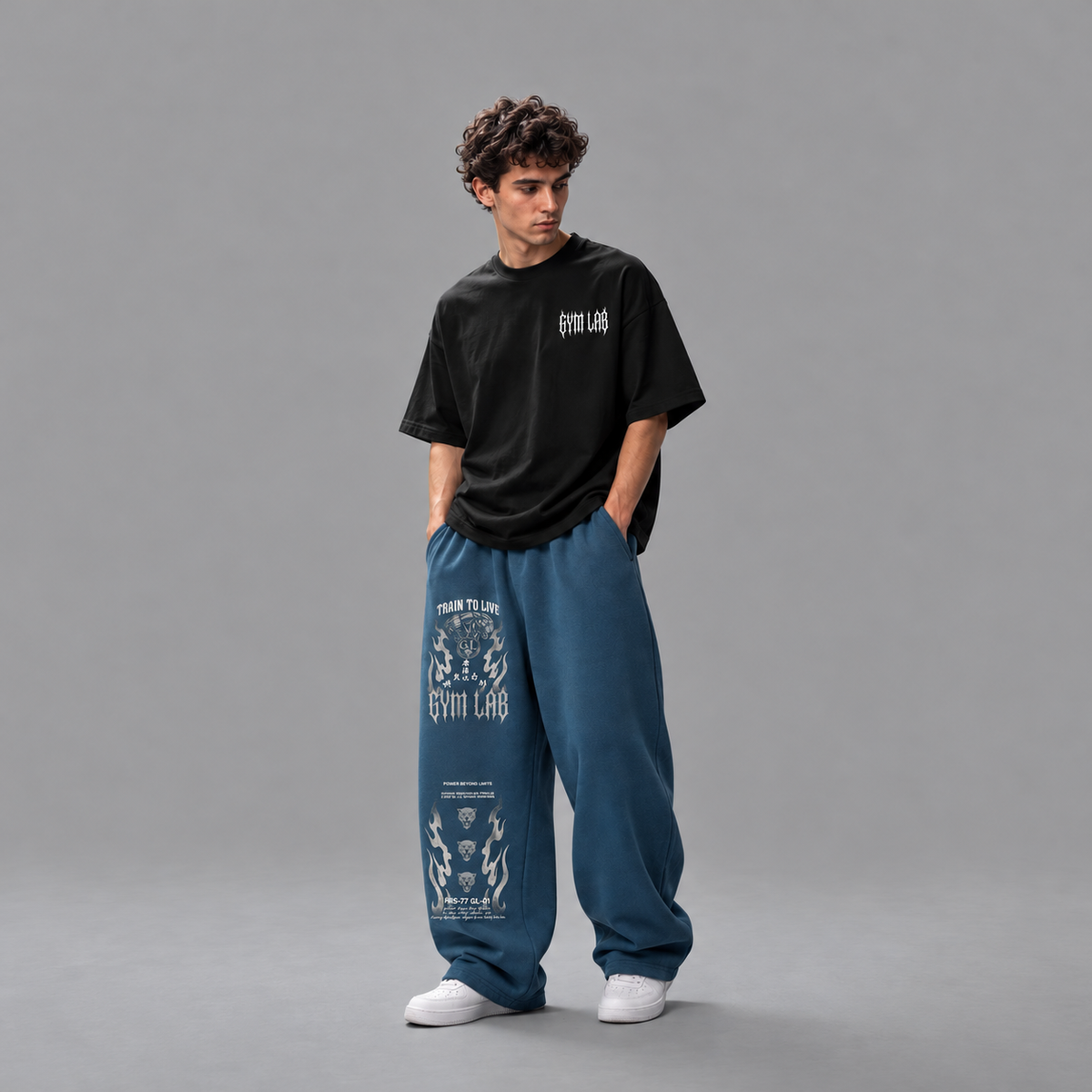 Beyond Limits Sweatpants (Barrel Leg Sweatpants)