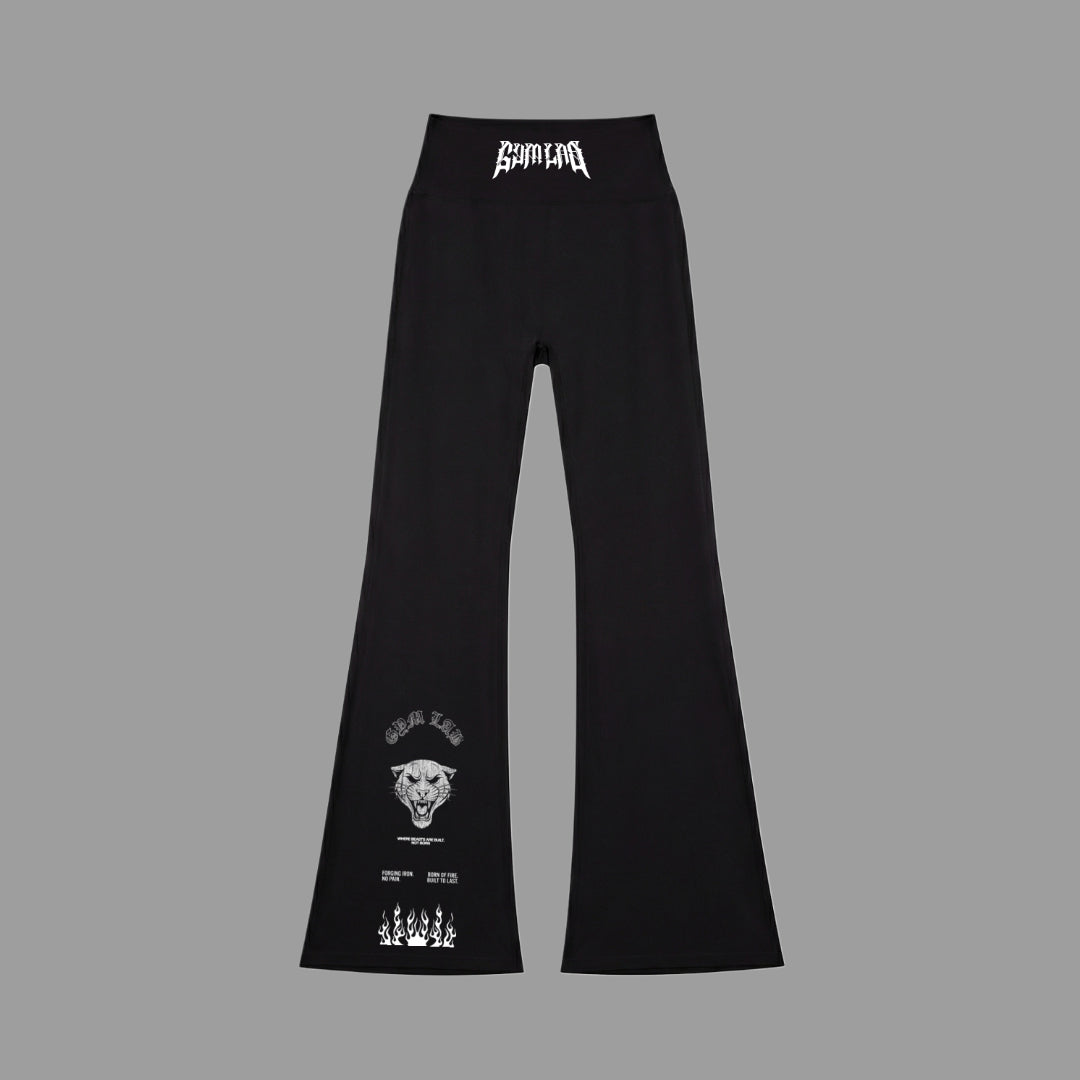 Women's High-Waisted Flare Leggings