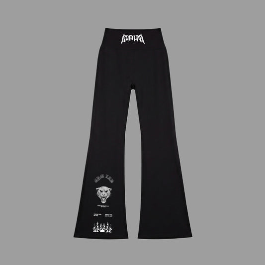 Women's High-Waisted Flare Leggings